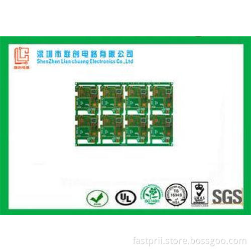 Green HDI PCB 8 layer Digital DV board FR4 1.0mm 4mil Condu